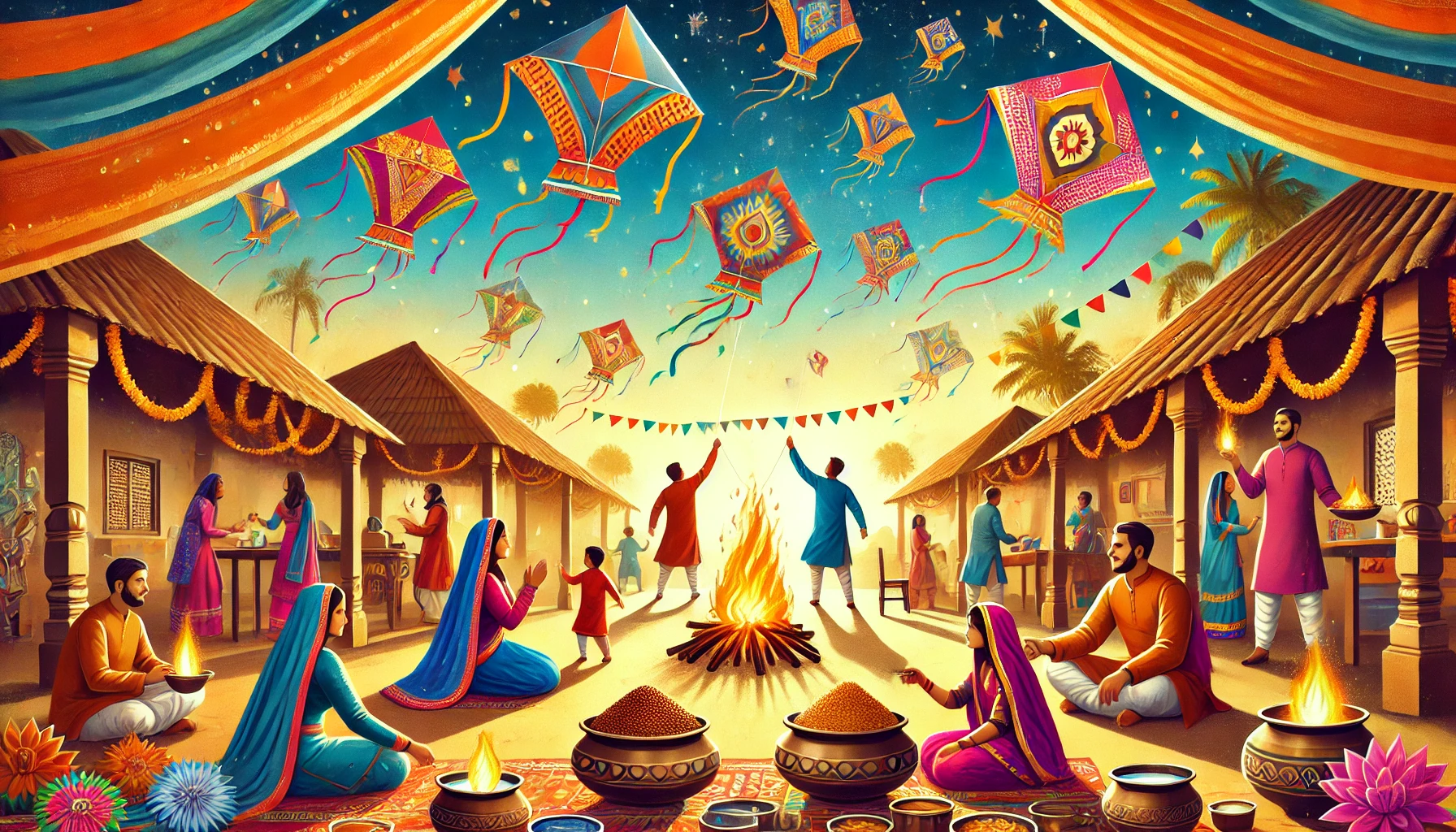 Sankranthi Festival Extravaganza: Kite Flying & Cultural Bonanza